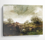 Textured Landscape Abstract Painting for Art Galleries YHT122