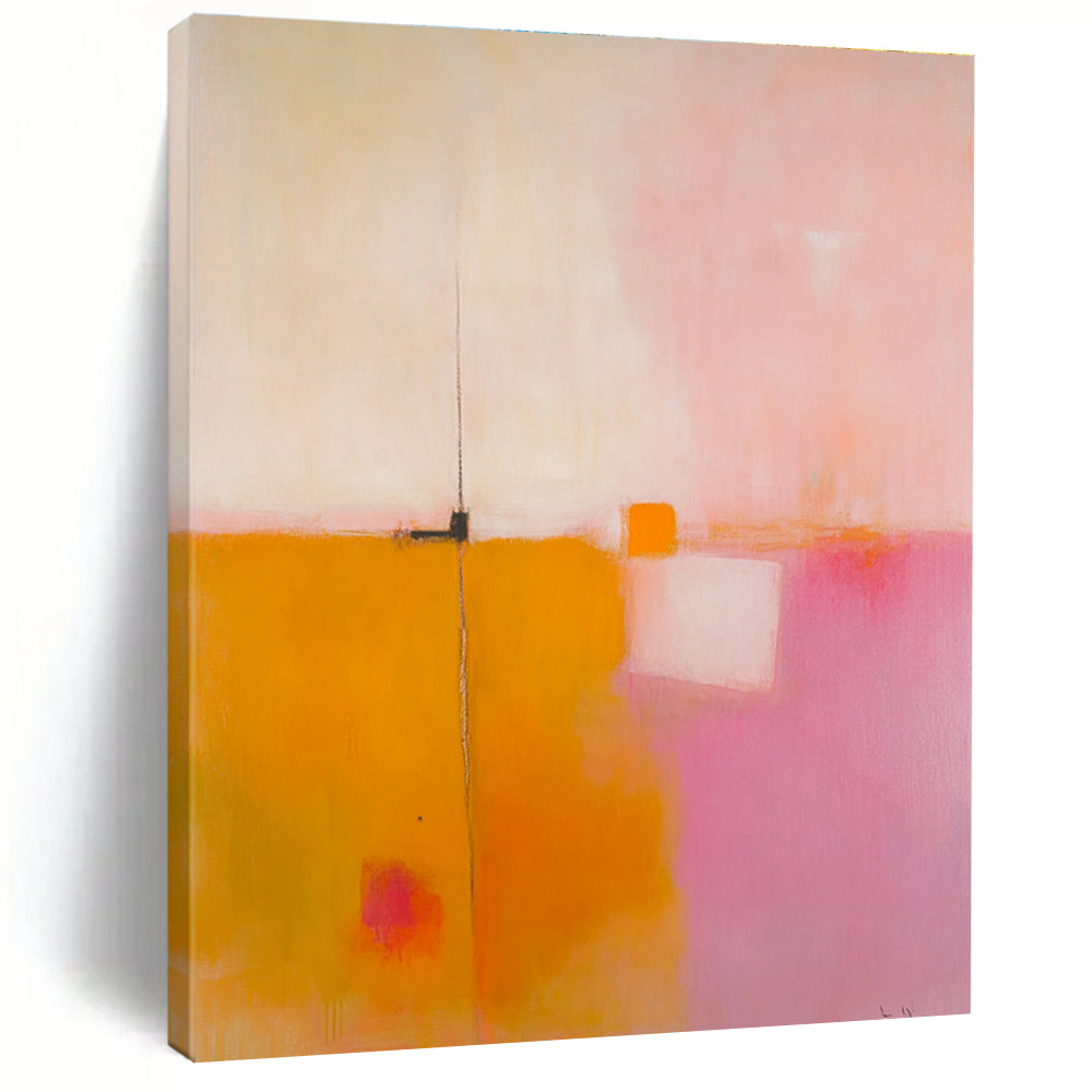 Minimalist Color Block Abstract Painting for Modern Spaces GAB1453