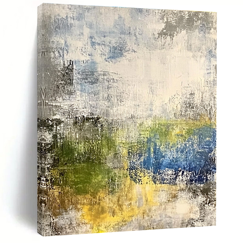 Subtle Color Abstract - Understated Abstract Painting GAB0642