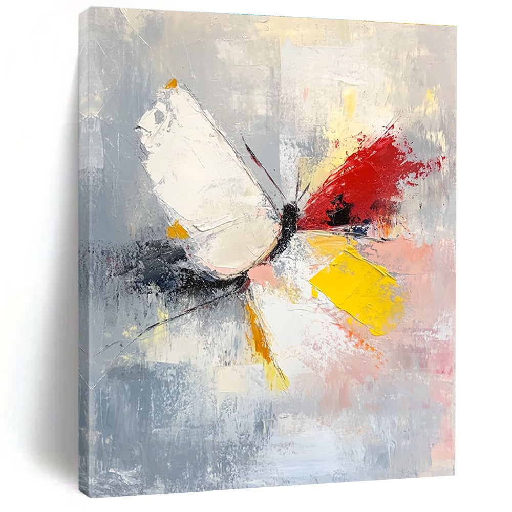 Butterfly Abstract Painting for Whimsical - Styled Gardens GAB1034