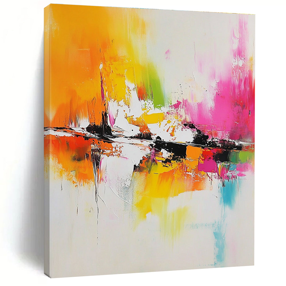 Colorful Abstract Harmony Painting with Joyful Melody WINK712