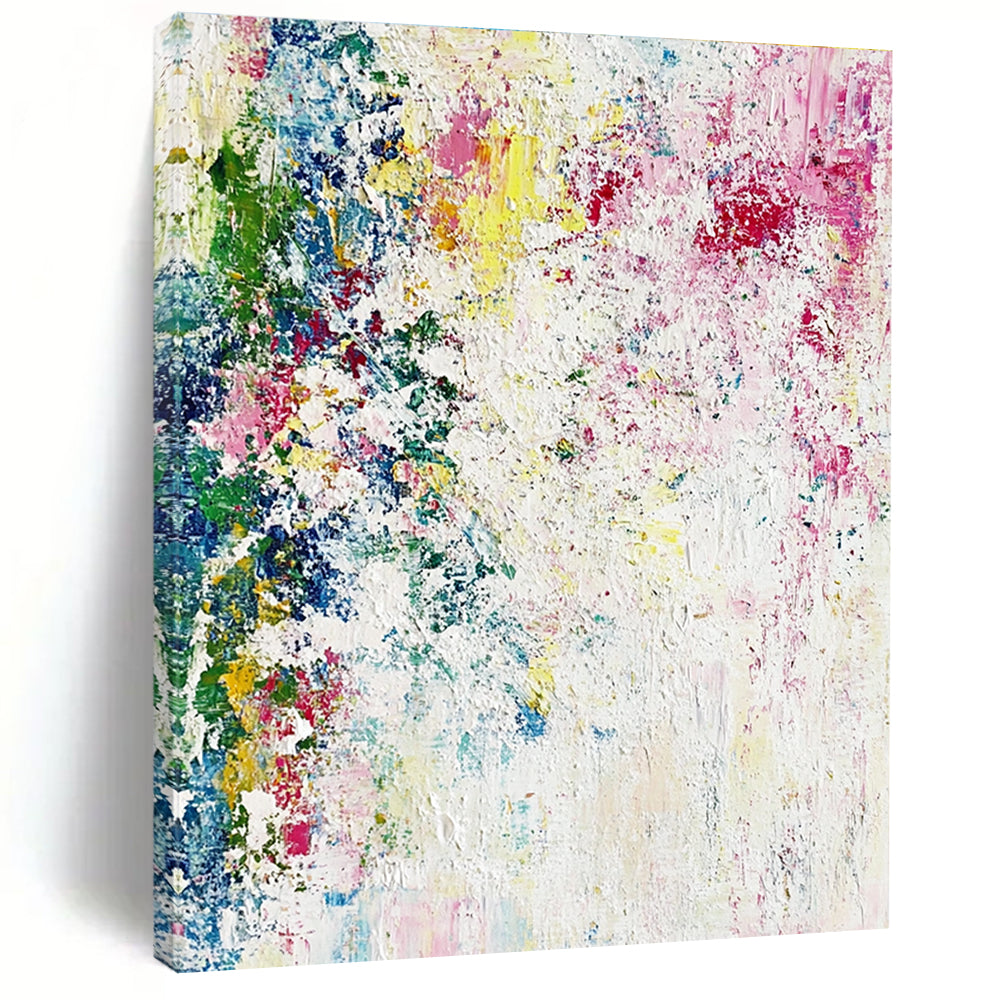Colorful Splatter Abstract Painting for Vibrant - Styled Studios GAB1060