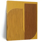 Textured Geometric Shapes - Minimalist Abstract Art GAB0428