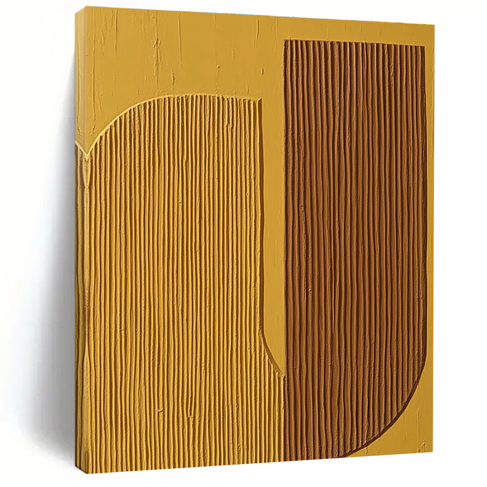 Textured Geometric Shapes - Minimalist Abstract Art GAB0428