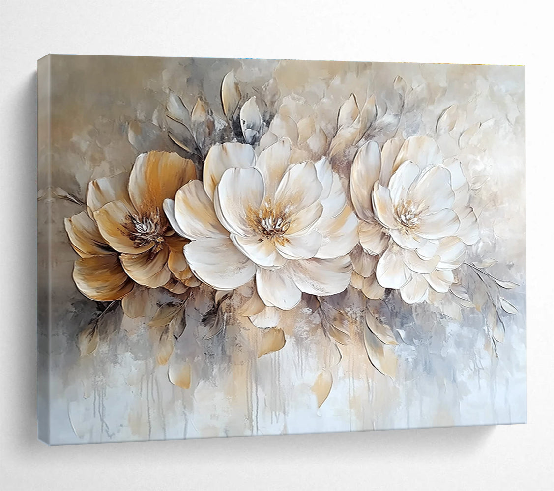 3D Flower Relief - a Touch of Nature in Art ABS003