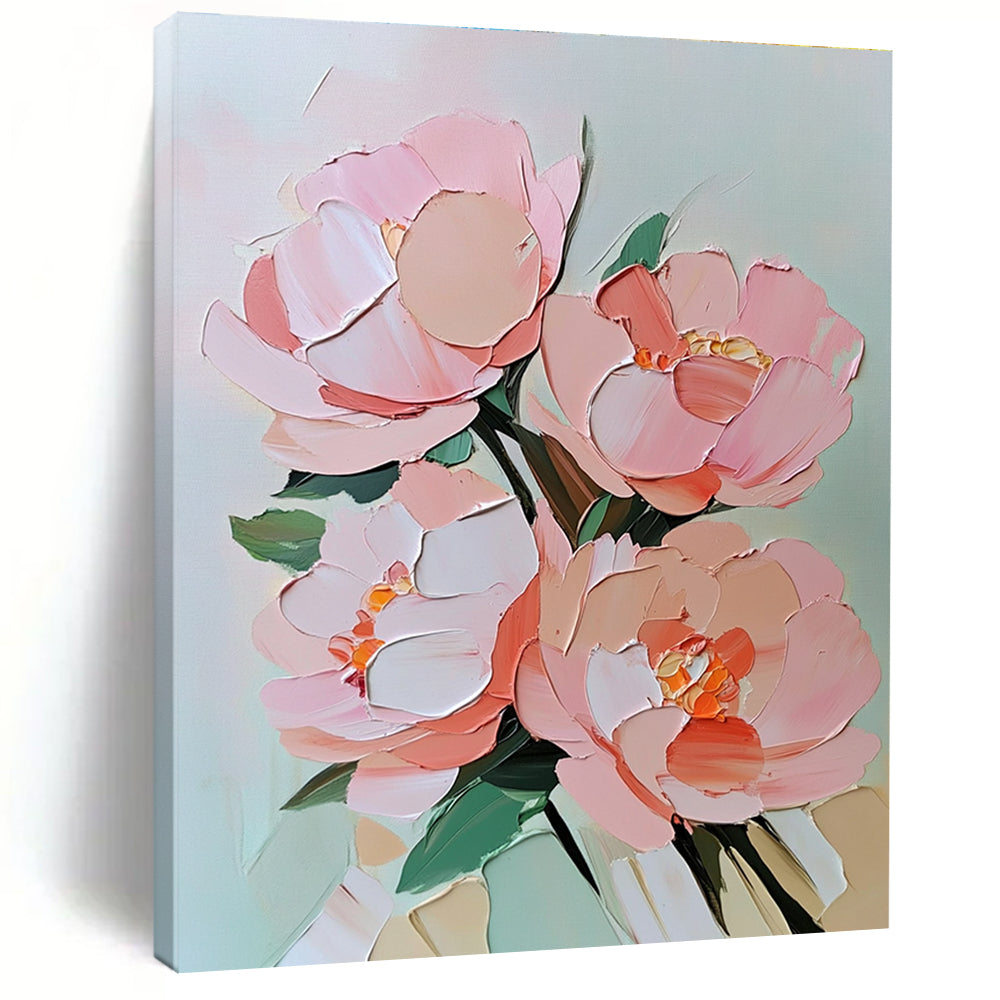 Another 3D Pink Flower Bouquet Artistic Painting for Romantic Interiors GAB1458