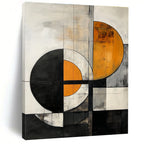 Overlapping Circle Abstract - Symmetrical Abstract Painting GAB0659
