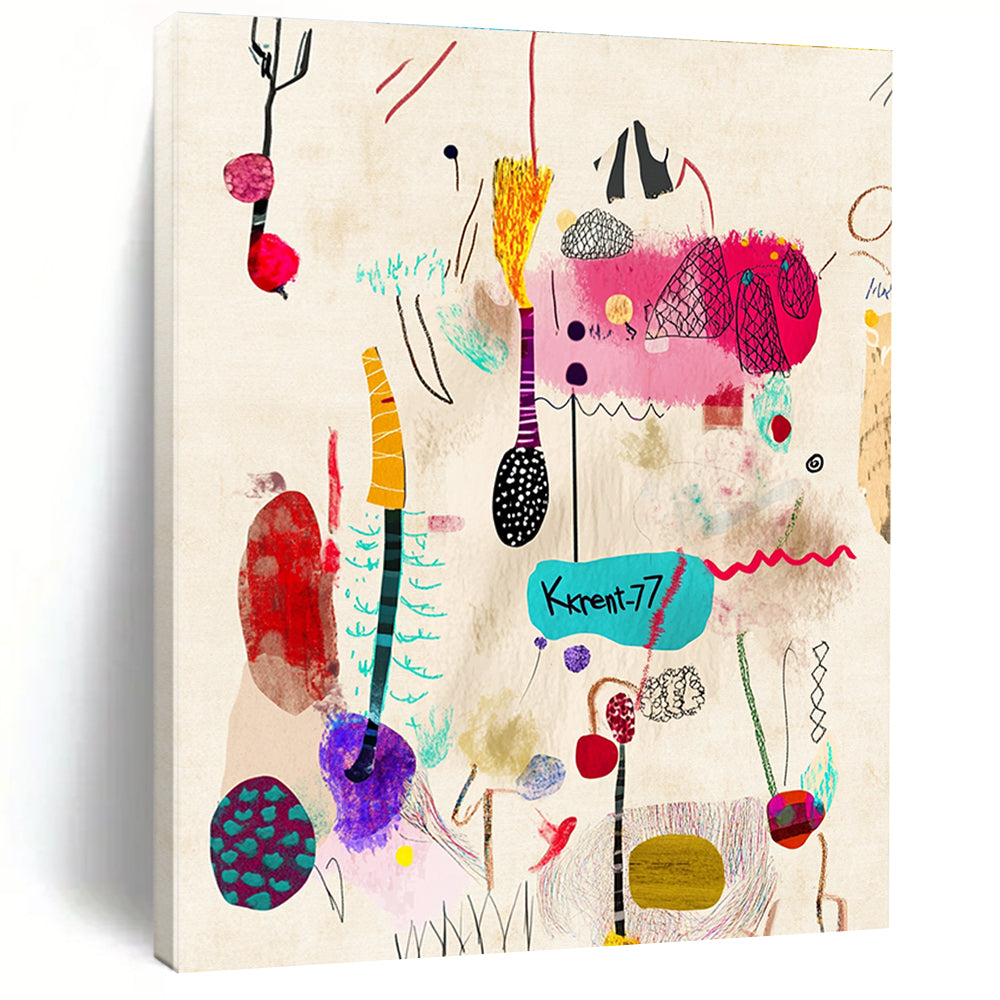 Eclectic Abstract Doodles - Spontaneous Creative Art GAB0396