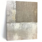 Textured Neutral Abstract Painting with Subtle Depth WINK338