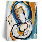 Abstract “Goodnight” Painting for Cozy Bedrooms GAB0744