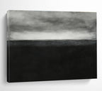 Monochrome Sea Landscape  Dramatic Solitude ABS093