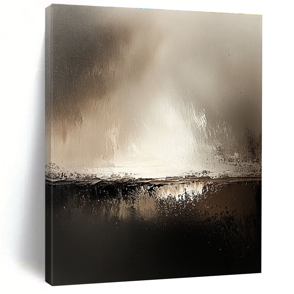 Subtle Abstract Landscape Painting for Sophisticated Lounges GAB1118