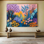 Fantasy Garden Abstract Painting for Bohemian - Style Cafes YHT418