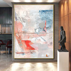 Collage of Textures 1 Abstract Painting with Eclectic Charm WINK194