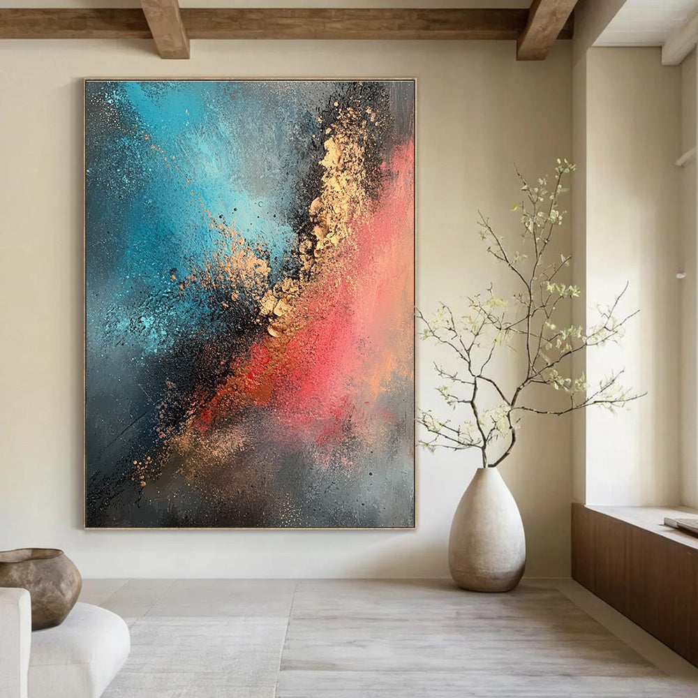 Celestial - Inspired Color - Blend Abstract Painting for Luxury Spas GAB0879