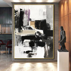 Abstract Car Scene Painting with Urban Mystery WINK360