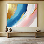 Gold - Accented Color Swirls  Luxe and Lively ABS035
