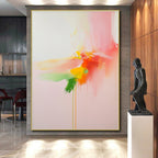 Soft Color Abstract Painting with Delicate Beauty WINK146
