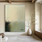 Minimalist Abstract Landscape Painting for Scandinavian - Inspired Living Rooms GAB1227