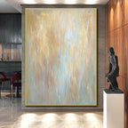 Soft Gradient Abstract Painting with Dreamy Serenity WINK764