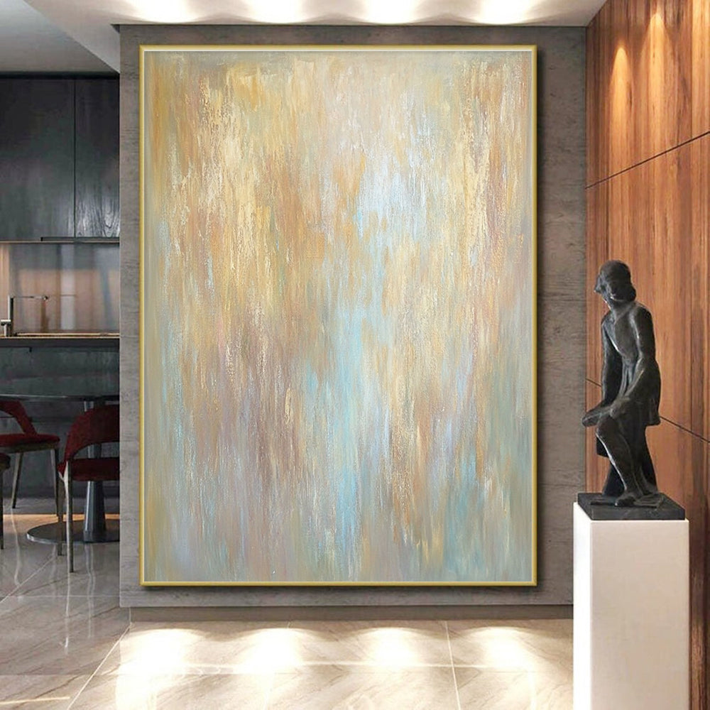 Soft Gradient Abstract Painting with Dreamy Serenity WINK764