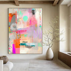 Colorful Abstract Collage Art of Playful Creativity GAB0157