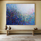 Colorful Pixel - like Abstract  Vibrant Modernity ABS065