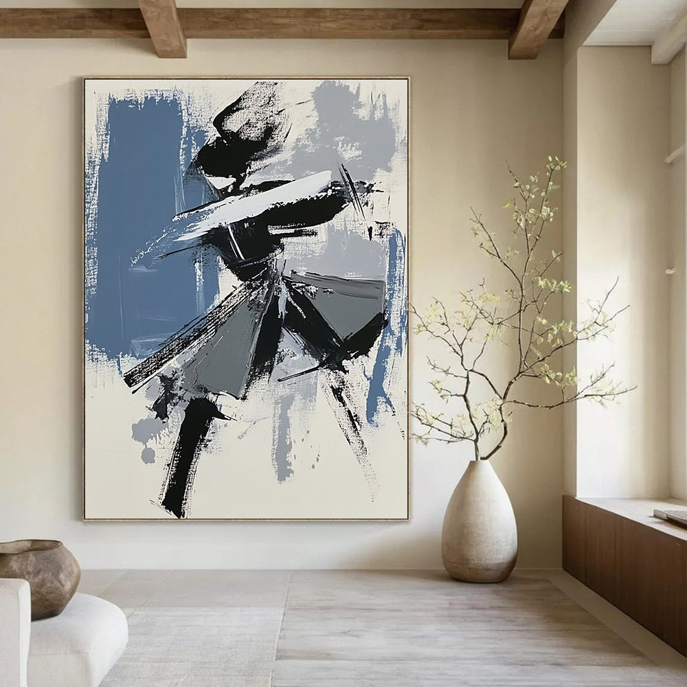 Abstract Dancer Painting for Bohemian - Style Living Rooms GAB1316