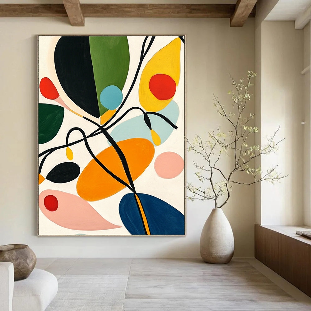 Colorful Organic Shapes - Playful Abstract Art GAB0403