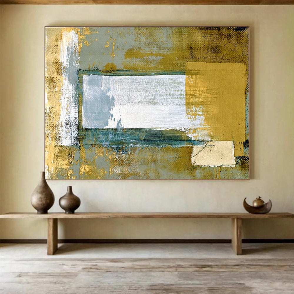 Abstract Gold and Gray - Modern Sophistication ABS017