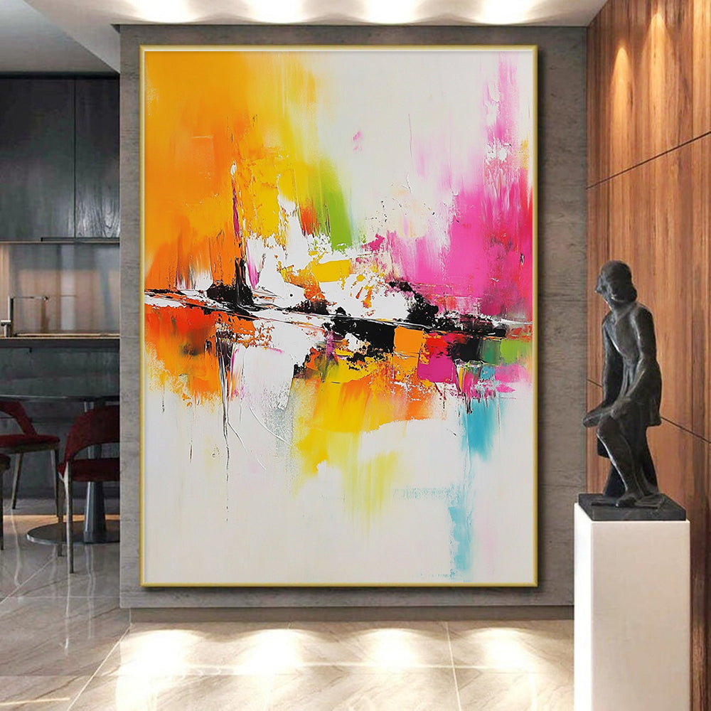 Colorful Abstract Harmony Painting with Joyful Melody WINK712