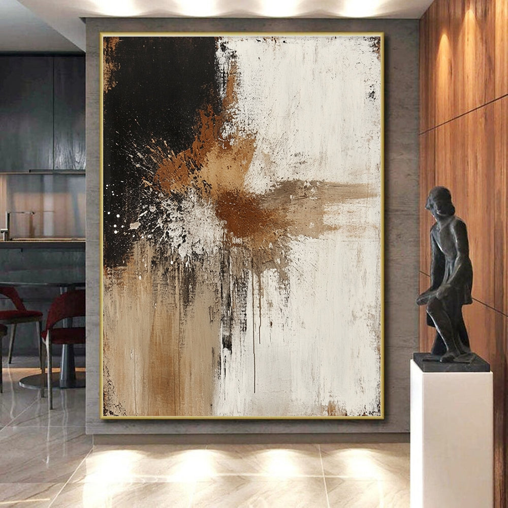 Splash Abstract Painting with Dynamic Energy WINK773