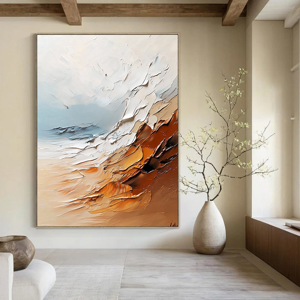 Textured Landscape - 3D Effect Abstract Painting GAB0610