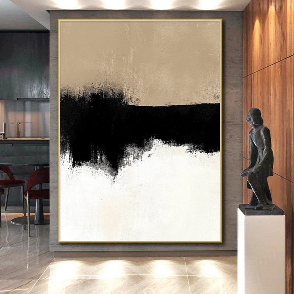 Minimalist Color Field Abstract Painting with Subtle Power WINK159