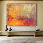 Warm Toned Abstract - Emotions in Heat ABS024