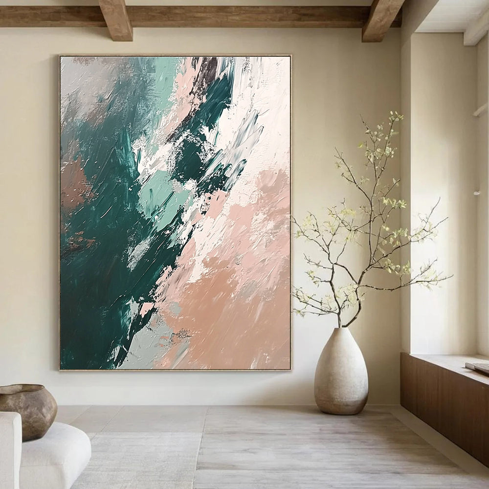 Abstract Brushstrokes Expressive Abstract Painting for Artistic Interiors GAB1484