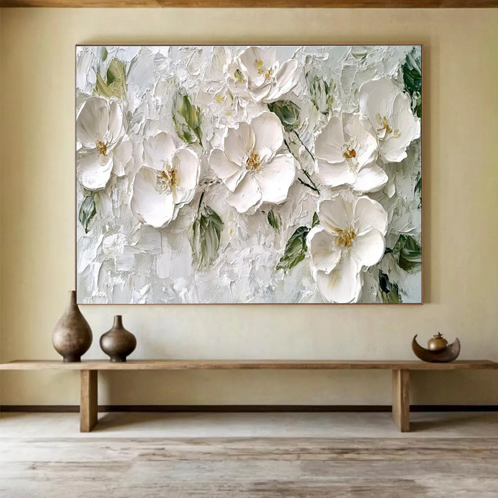 Colorful Flower Burst Energy Abstract Painting for Lively Dining Areas YHT304
