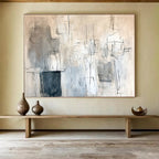 Sketch - Like Abstract Painting with Spontaneous Expressive Lines ABS548