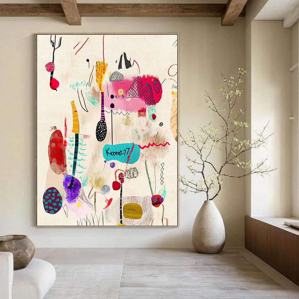 Eclectic Abstract Doodles - Spontaneous Creative Art GAB0396