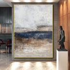 Neutral Tones Abstract Painting with Subtle Sophistication WINK340