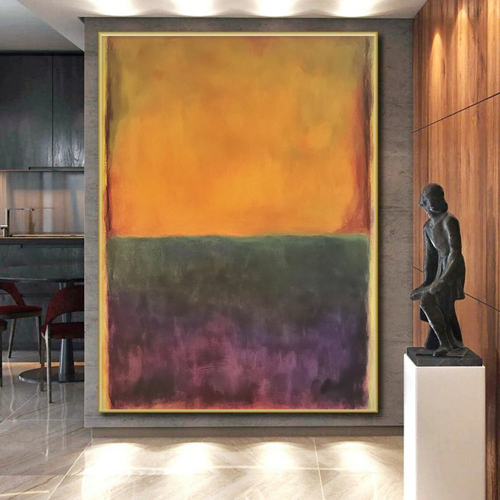 Color - Block Abstract Painting with Soft Gradients WINK837