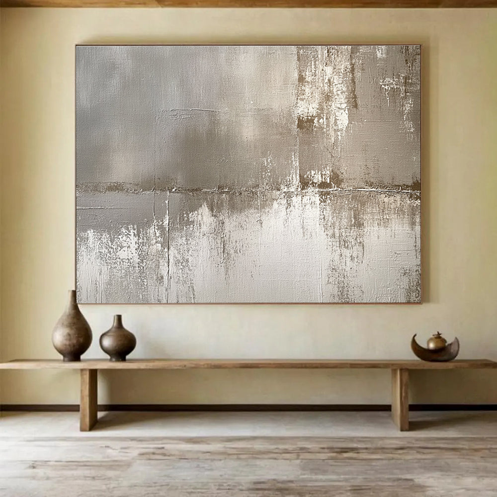 Textured Gray Abstract  Industrial Chic ABS037