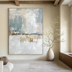 Soft Toned Abstract Painting for Calming Spaces GAB0741