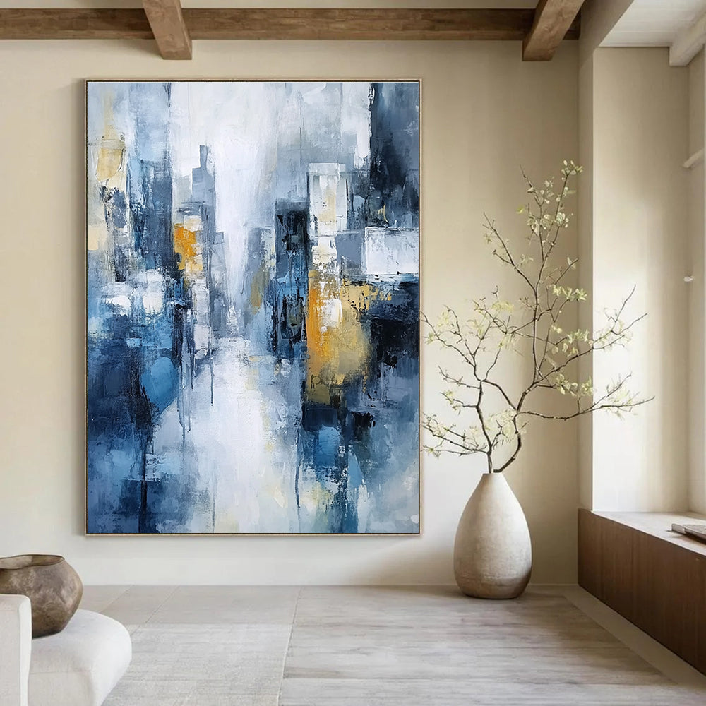 Cityscape Abstract Painting for Modern Lofts GAB0749