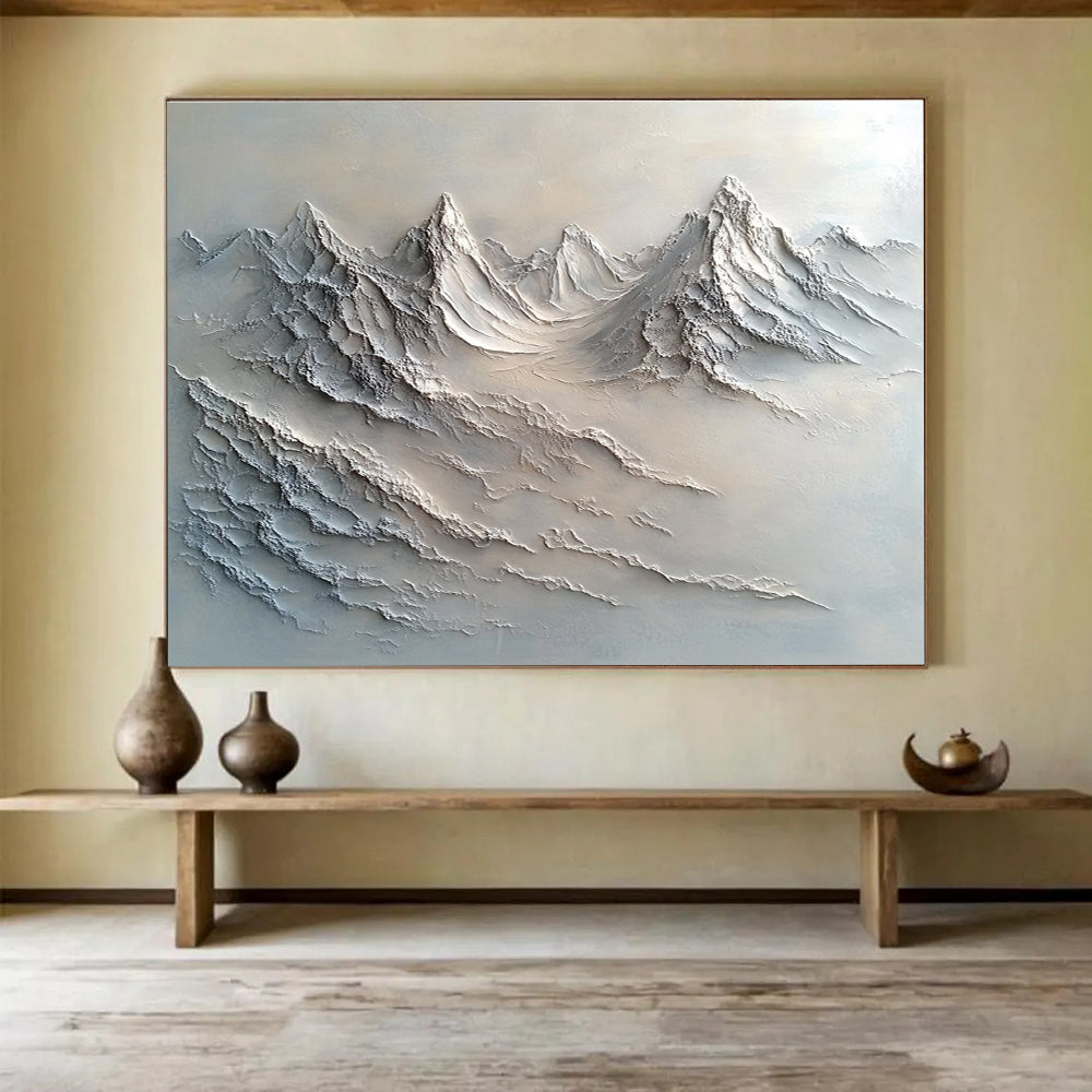 Textured Mountain Relief  Tactile Natural Grandeur ABS100