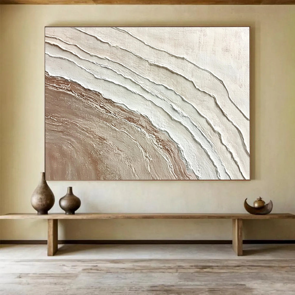 Textured Neutral Waves  Tactile Tranquility ABS040
