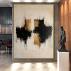 Reflection Abstract Painting with Ethereal Mystery WINK775