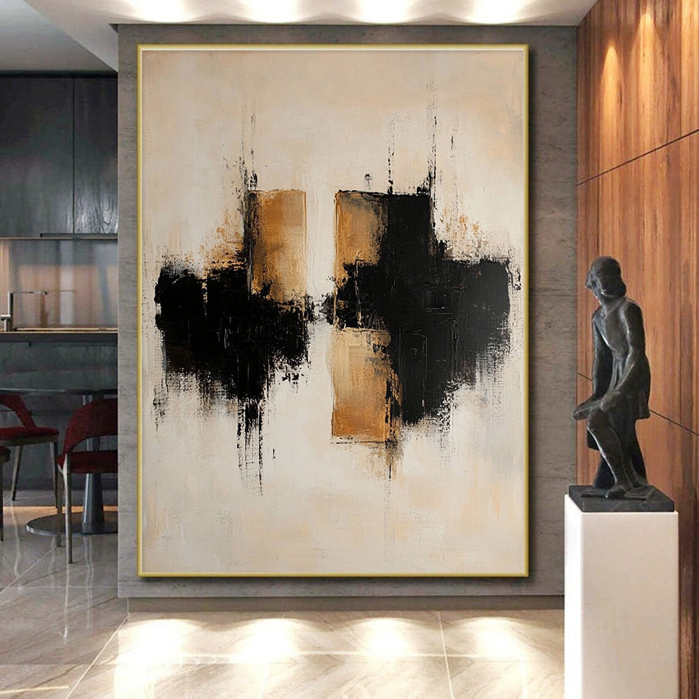 Reflection Abstract Painting with Ethereal Mystery WINK775