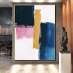 Color - Block Abstract Painting with Vibrant Hues WINK855