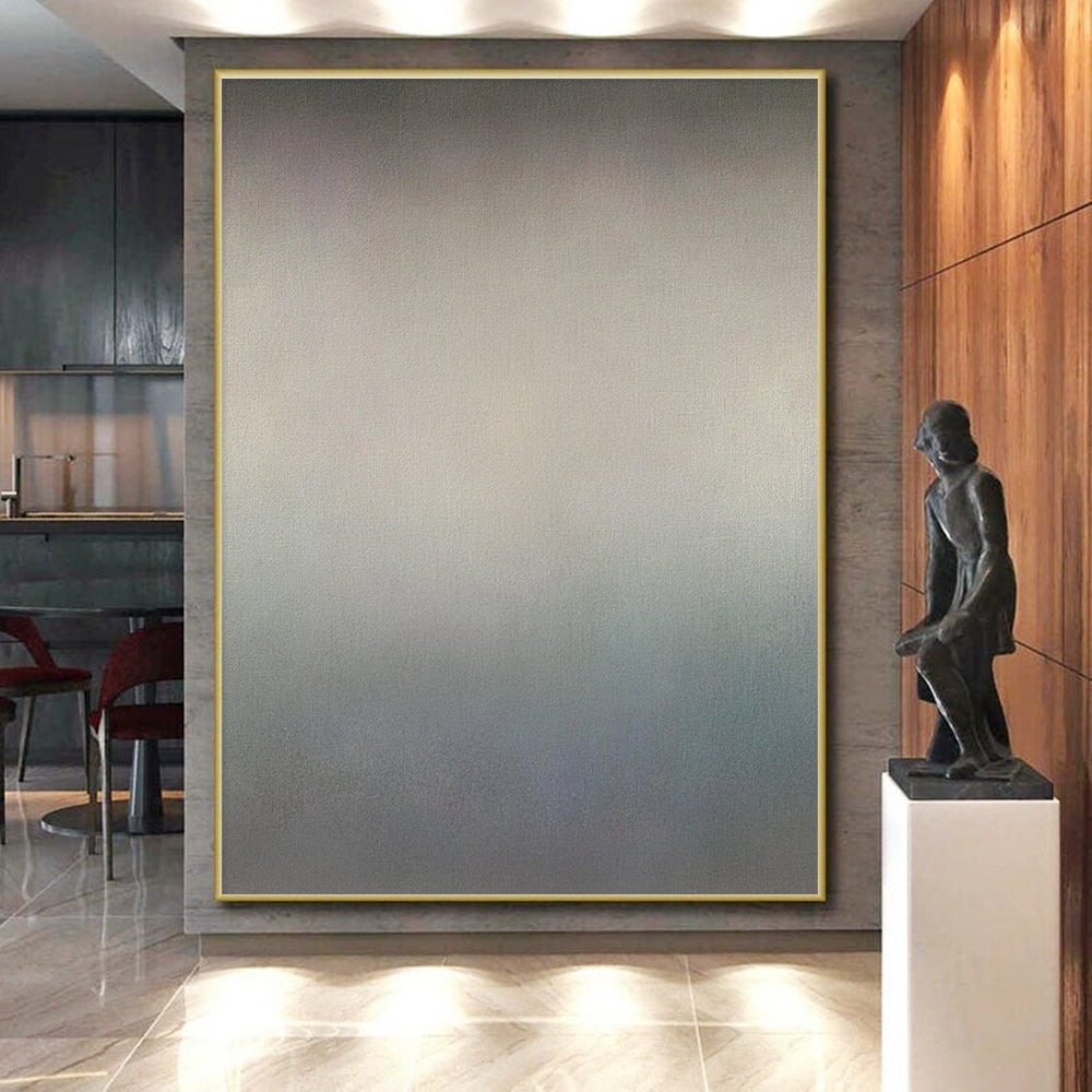 Subtle Gradient Abstract Painting with Quiet Sophistication WINK283